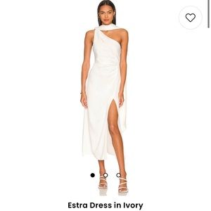 Revolve MISHA Estra Dress in Ivory